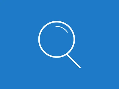 Magnifying Glass Icon find glass graphic icon illustration illustrator magnifying glass search