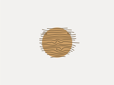 Juniper Jupiter illustration jupiter wood woodgrain