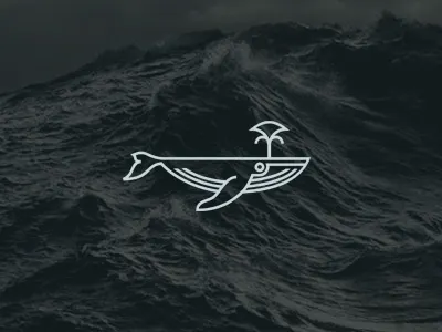 Dribbble Whale animal iteration sea whale