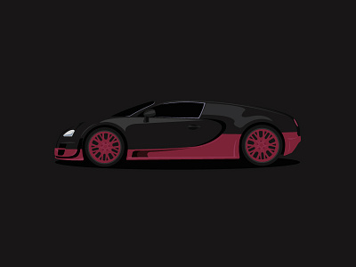 RIP Bugatti Veyron automotive bugatti cars illustration veyron