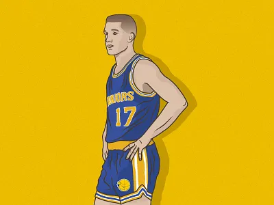 Chris Mullin basketball chris mullin golden state illustration nba warriors