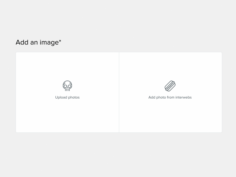 Image Uploader animation file upload gif ux