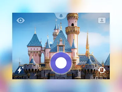 Super Secret Photo Sharing App app colorful design ios javin ladish photoshop purple