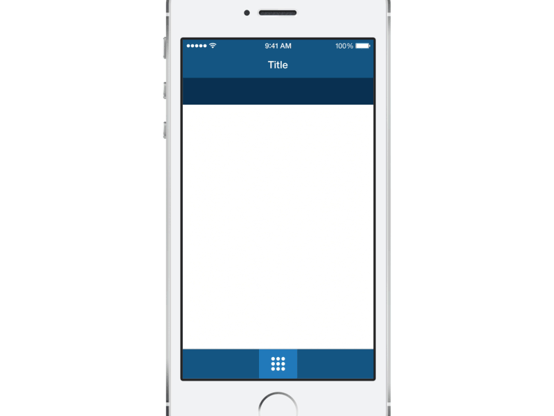 Dial Pad Interaction app interaction ios iphone mobile