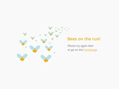 404 page - bees 404 bees page