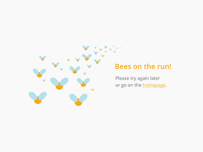 404 page - bees 404 bees page