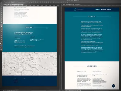 Webdesign Landing Page clean flat design landing page one pager photoshop responsive typo ui