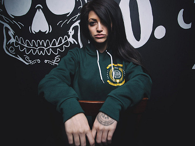 Live to Create Hoodie apparel bound by blood clothing crest design hoodie