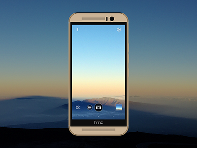 HTC Sense 7 Camera UI camera capture design htc htc one htc one m9 htc sense icons ui ux visual design