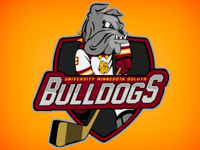 UMD Hockey Logo 2 branding bulldog college dog duluth hockey logo minnesota photoshop sports umd