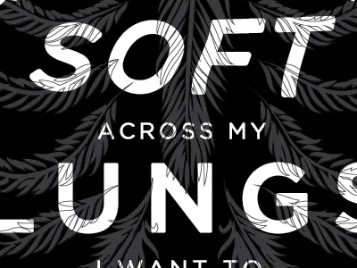 Lyrics illustration lyric type typography