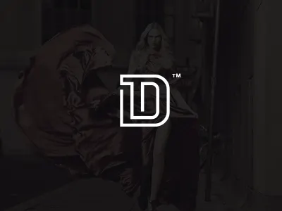 TD Monogram letter logo mark monogram symbol td