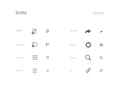 Icons iconography icons set