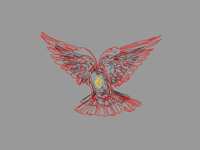 WIP_PeaceDove02 illustration