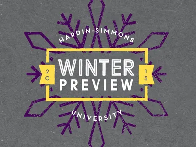 Hardin-Simmons University Winter Preview Logo