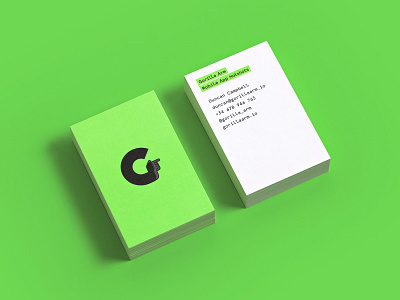 Gorilla Arm business card