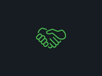 Put'er there, pal. er hand handshake icon put there