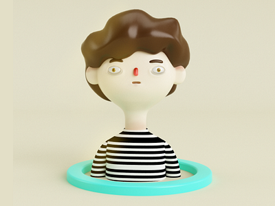 Edgar 3d animation boy character children kid