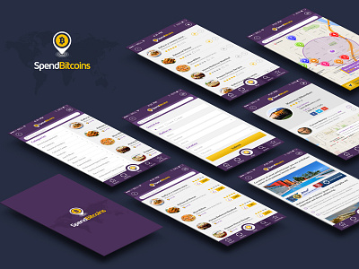 Spend Bitcoins button design download free icon interface ios iphone menu template ui website
