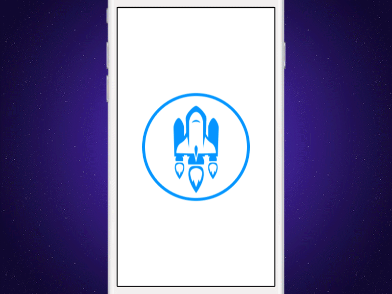 Space Quiz Tutorial Walkthrough animation app design game gif ios mobile space tutorial ui ux walkthrough