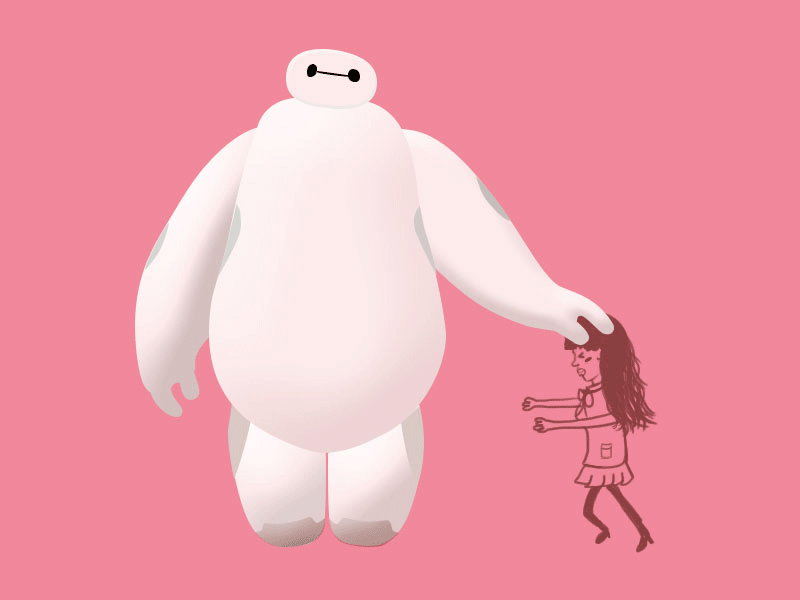 Love Baymax baymas big hero 6 icon