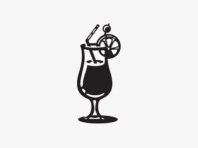 Icon IV bw drink icon island life mai tai wip