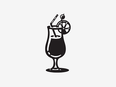 Icon IV bw drink icon island life mai tai wip