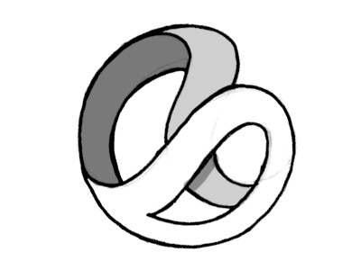 rought B logo b help letter logo rought
