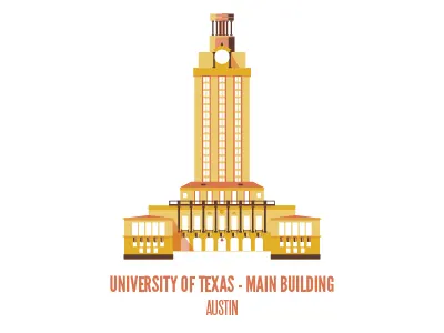 Main Building architecture austin building flat sxsw texas
