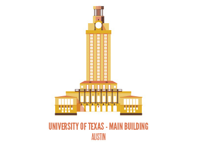 Main Building architecture austin building flat sxsw texas