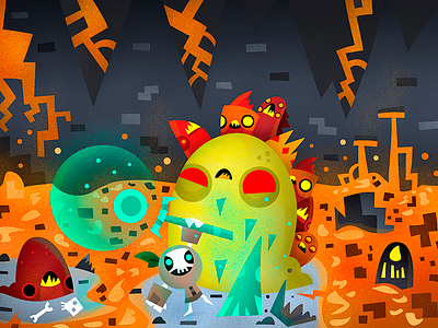 Magma Monsters Cover cover game ios magma monster splash