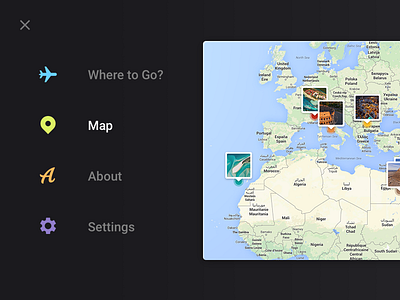 Navigation airpano android cards deiv locations lollipop map material design panorama places travel