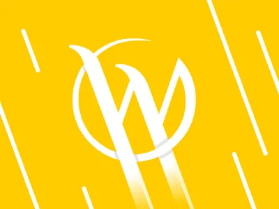 Going into Warp W brand logo work in progress