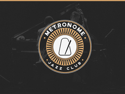 Metronome Jazz Club bar black classy gold jazz prohibition white