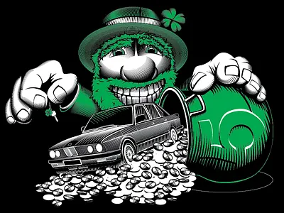 Mye28.com 2015 Shirt bmw irish leprechaun mye28 pot of gold st paddys day