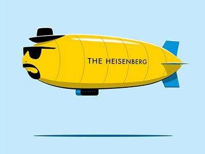 The Heisenberg breaking bad glenn jones glennz heisenberg hindenburg illustrator tshirt vector walter white
