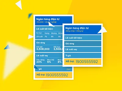 Toolbox of PVcombank bank clean corporation financial i banking pvcombank service ui ux vietnam