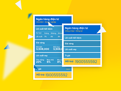 Toolbox of PVcombank bank clean corporation financial i banking pvcombank service ui ux vietnam