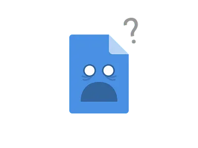 (;°Д°)? F i l e n o t f o u n d ! 404 confused file icon not found sad