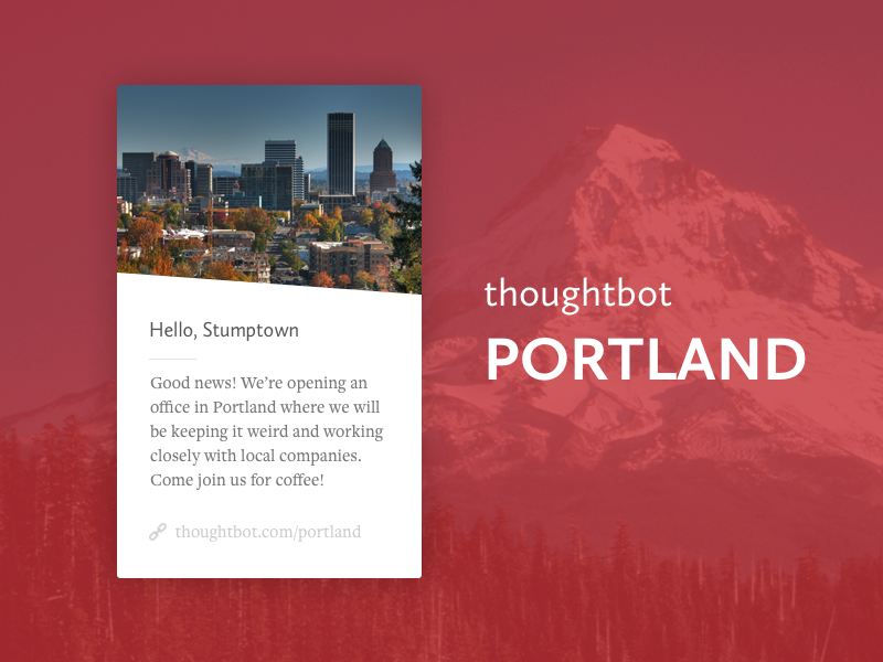 Example of thoughtbot Portland