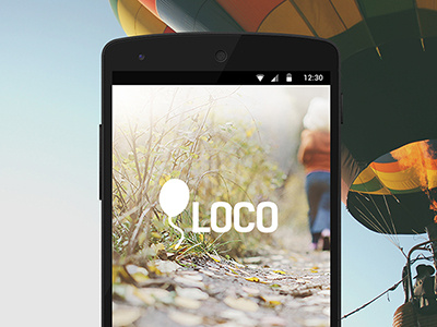 Loco android app logo travel ux ux design