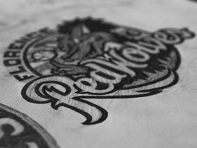 RedWolves Primary athletics baseball branding script sports typography wolf