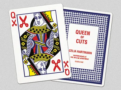 Celia Hartmann Business Cards branding graphic design graphics hair hairdressing identity lettering logo logotype service typography