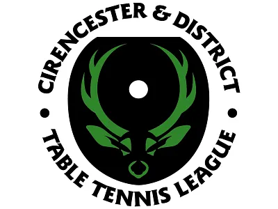 Deer Park Table Tennis Logo glovegraphics illustration logo design typography vector