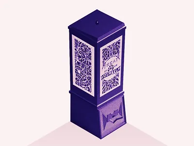 $ gumball machine illustration isometric