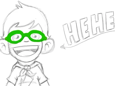 superboy boy cartoon childbook comic hero illustration illustrator sketch sketchbook superhero