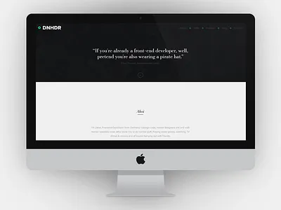 First preview of my new site clean portfolio simple web web design webdesign website