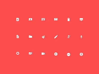 18 Icons bryn taylor icon design iconography icons pixels ui user interface ux website