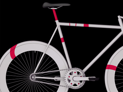 Just a bike 3d bike cinema4d fixedgear