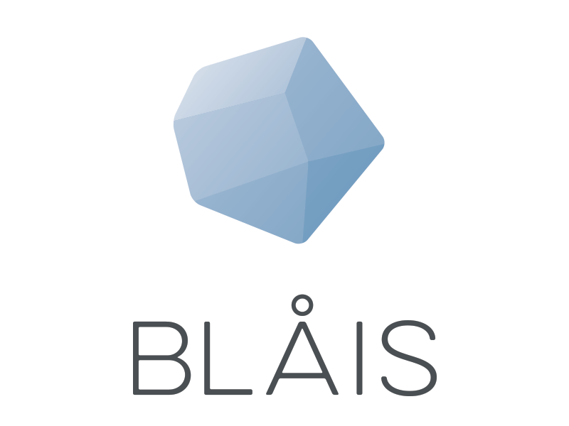 Example of New Blåis logo